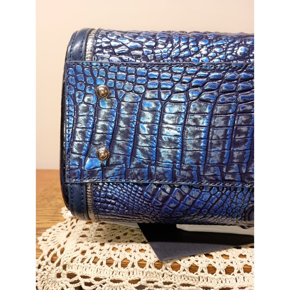 NWT Brahmin Kyanite Havisham Small Finley Satchel - Picture 5 of 7
